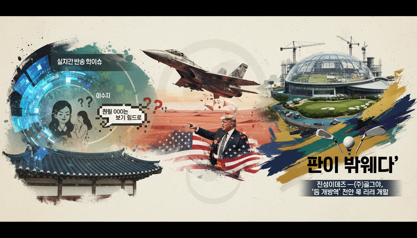 [2026-04-08 03:00] 📰 실시간 방송 핫이슈 요약