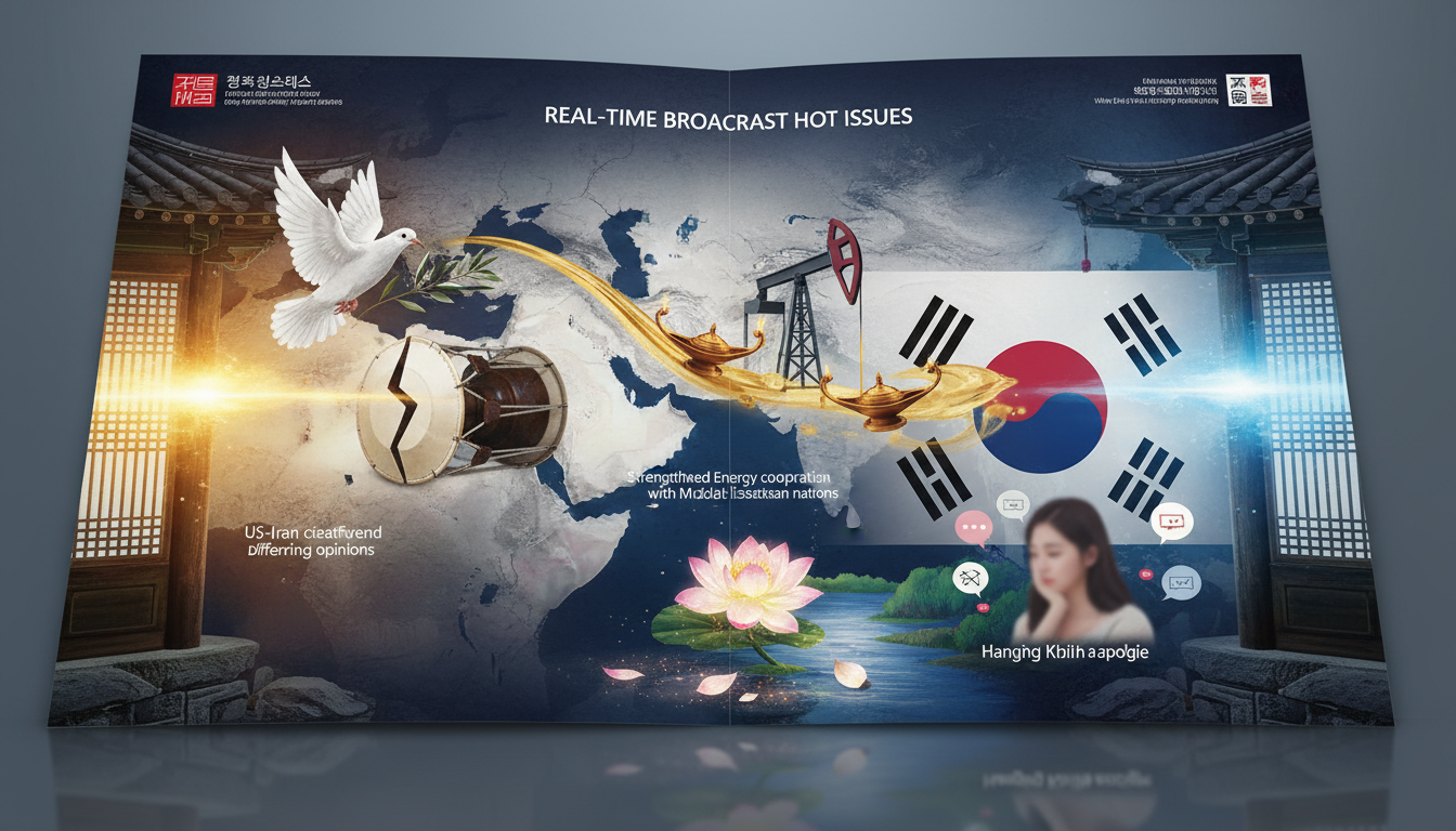 [2026-04-09 12:01] 📰 실시간 방송 핫이슈 요약